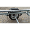 Trailer for transporting rubber inflatable (PVC) boats up to 3.6 m (economy)