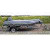 Trailer for transporting rubber inflatable (PVC) boats up to 4.2 m