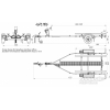 Прицеп для перевозки резиновых надувных (ПВХ) лодок до 4,2 м