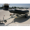 Trailer for transporting rubber boats of the RIB class up to 4.3 m