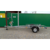 Trailer for transporting rubber inflatable (PVC) boats up to 3.8 m