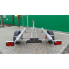 Trailer for transporting rubber inflatable (PVC) boats up to 3.8 m