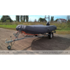 Trailer for transporting rubber inflatable (PVC) boats up to 3.6 m