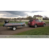 Trailer for transporting rubber inflatable (PVC) boats up to 3.6 m