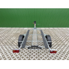 Trailer for transporting rubber inflatable (PVC) boats up to 3.6 m