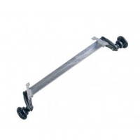 Torsion axle without brakes 1300 kg А-1300, hab 98х4