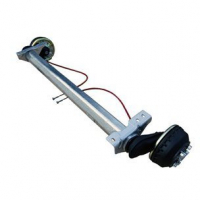 Torsion axle with brake 1300 kg A-1750, hub 112x5