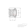 Шариковый подшипник для осей до 1500 кг (комплект)