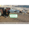 Trailer for transporting special equipment (asphalt roller/car)