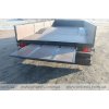 Trailer for transporting special equipment (asphalt roller/car)