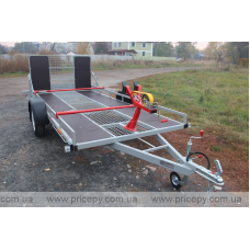 Trailer for transporting a snowmobile 36PS1101ZP