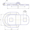 Петля такелажная D-кольцо