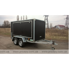 Covered Wagon Trailer with windows