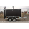 Covered Wagon Trailer with windows