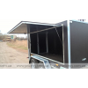 Covered Wagon Trailer with windows