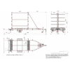 Прицеп для перевозки байдарок 5,35х1,55