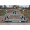 Trailer for transporting 2 yachts FIN 4