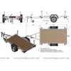 Platform trailers for generator 24PP1103