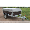 Flatbed trailer 256PB1205FU with braking system