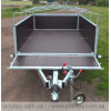 Flatbed trailer 256PB1205FU with braking system