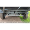 Flatbed trailer 256PB1205FU with braking system