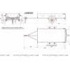 Бортовой прицеп 232PB1122