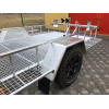 Trailer for transporting snowmobiles and buggies