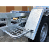 Two-axle trailer for transporting boats up to 5.7 m