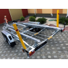 Two-axle trailer for transporting boats up to 5.7 m