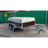 Flatbed trailer 302PB2208F with braking system