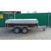 Flatbed trailer 302PB2208F with braking system