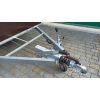 Flatbed trailer 302PB2208F with braking system