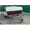 Flatbed trailer 302PB2208F with braking system