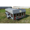 Flatbed trailer 35PB2823 with braking system