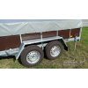 Flatbed trailer 35PB2823 with braking system