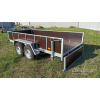 Flatbed trailer 35PB2823 with braking system