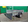 Flatbed trailer 257PB1205MU with braking system