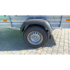 Flatbed trailer 257PB1205MU with braking system