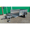 Flatbed trailer 257PB1205MU with braking system