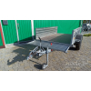 Flatbed trailer 257PB1205MU with braking system