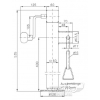 Опора домкратна Winterhoff  1300 кг.з кронштейном