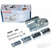 Ball coupling cast iron coupling WW 30-K+Z with inserts for different rod diameters d 35-40-45-46-50-51 mm for trailers with a gross vehicle weight up to 3000 kg