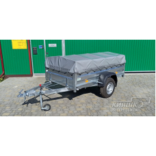 Flatbed trailer 256PB1105FMU (reinforced)