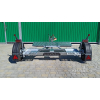 Trailer for transporting cars with partial loading 20РА1207