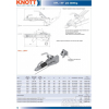 Гальмо накату KNOTT KFL 12A KK 14BN3, 1300 кг, V-подібний.