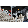 Flatbed trailer  256PB1119F with a high awning