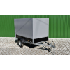 Flatbed trailer  256PB1119F with a high awning