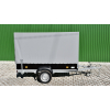 Flatbed trailer  256PB1119F with a high awning