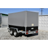 Flatbed trailer 305PB2208FUT with high tilt