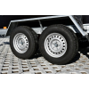 Flatbed trailer 305PB2208FUT with high tilt